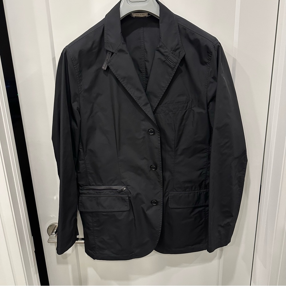Ermenegildo Zegna Black Lightweight Jacket